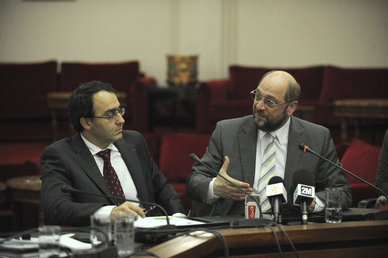 Foto 26: EP President in Rabat. Parliamentary Assembly of the Union for the Mediterranean. 8th Plenary Session