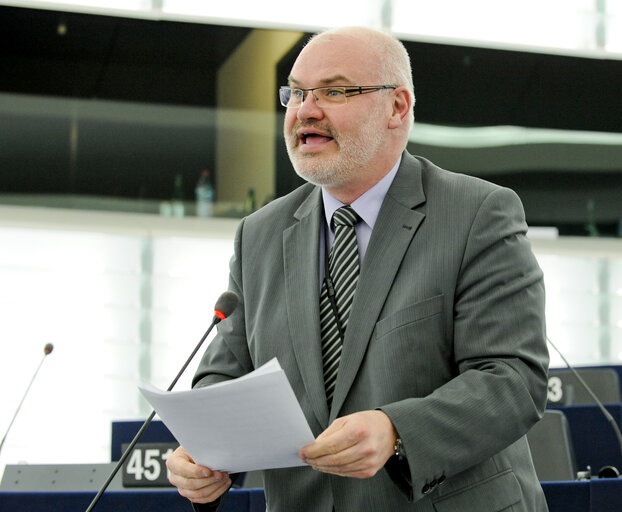 Снимка 8: Plenary Session in Strasbourg - Week 11 - 2012: Explanations of votes