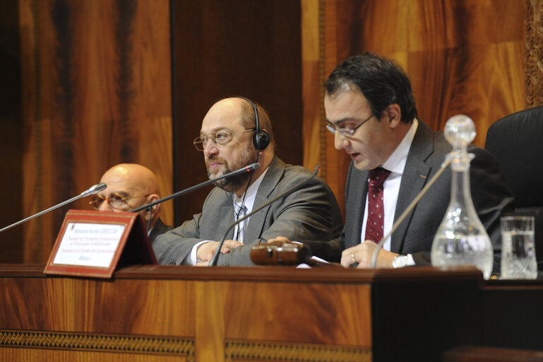 Valokuva 23: EP President in Rabat. Parliamentary Assembly of the Union for the Mediterranean. 8th Plenary Session