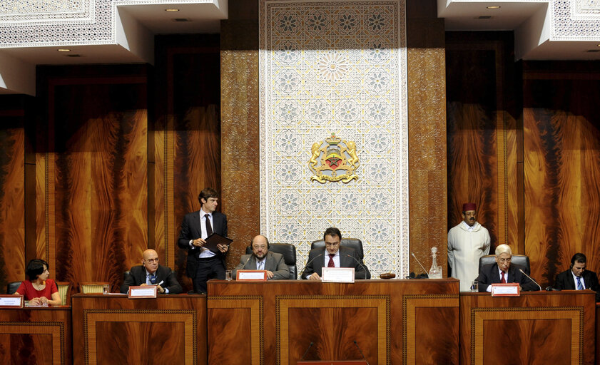 Foto 27: EP President in Rabat. Parliamentary Assembly of the Union for the Mediterranean. 8th Plenary Session