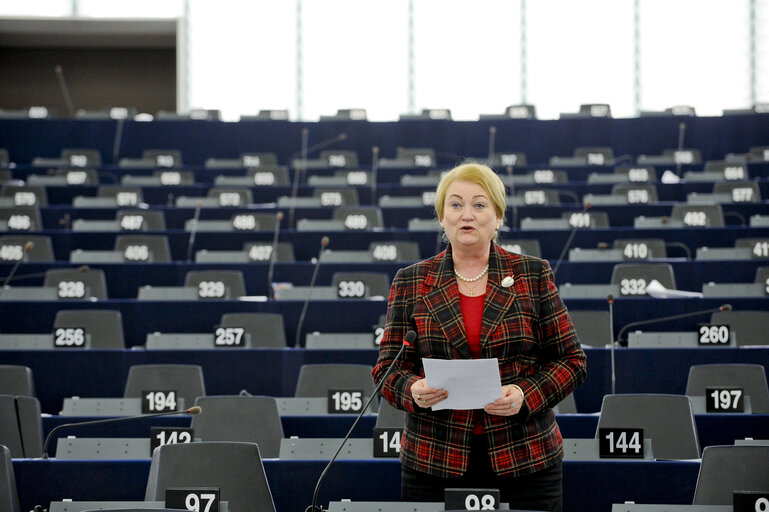 Снимка 1: Plenary Session in Strasbourg - Week 11 - 2012: Explanations of votes