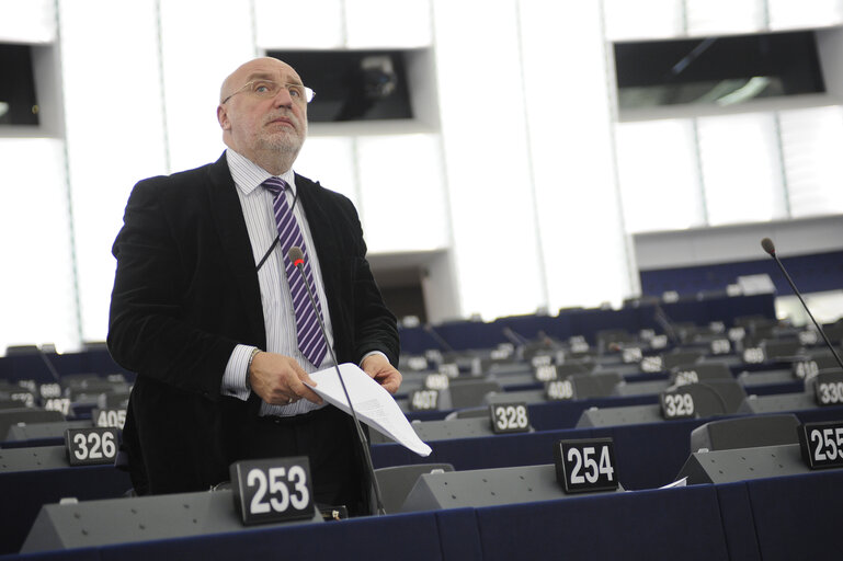 Plenary Session in Strasbourg - Week 11 - 2012