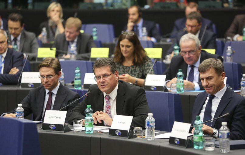 Fotografija 3: Conference of Committee Chairs - Annual meeting with the College of Commissioners