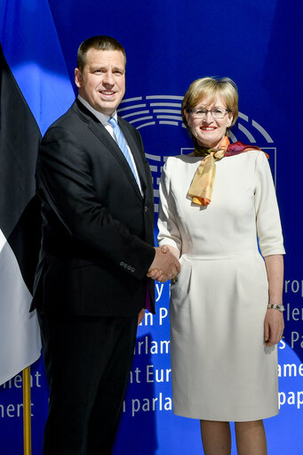 Official visit of the Prime Minister of Estonia - Welcome