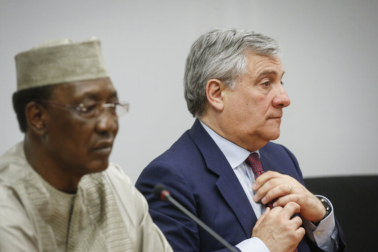 EP President meets with the President of Chad - Press conference