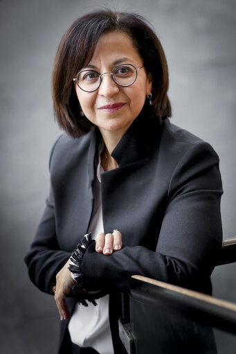 Fotografie 4: Tokia SAIFI in the European Parliament in Strasbourg