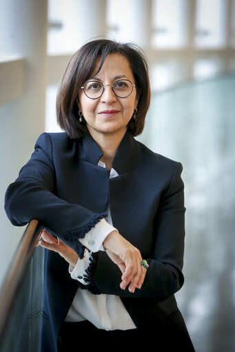 Fotografie 6: Tokia SAIFI in the European Parliament in Strasbourg