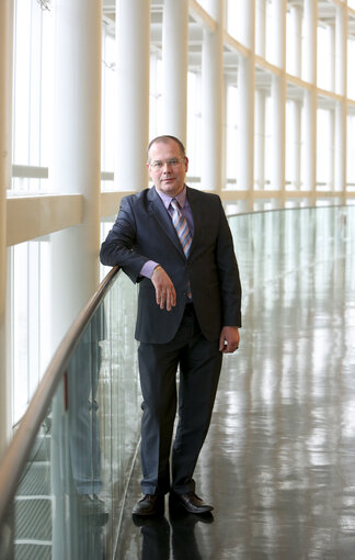 Fotografia 6: Andrejs MAMIKINS in the European Parliament in Strasbourg