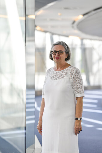 Mireille D'ORNANO in the European Parliamnet in Brussels