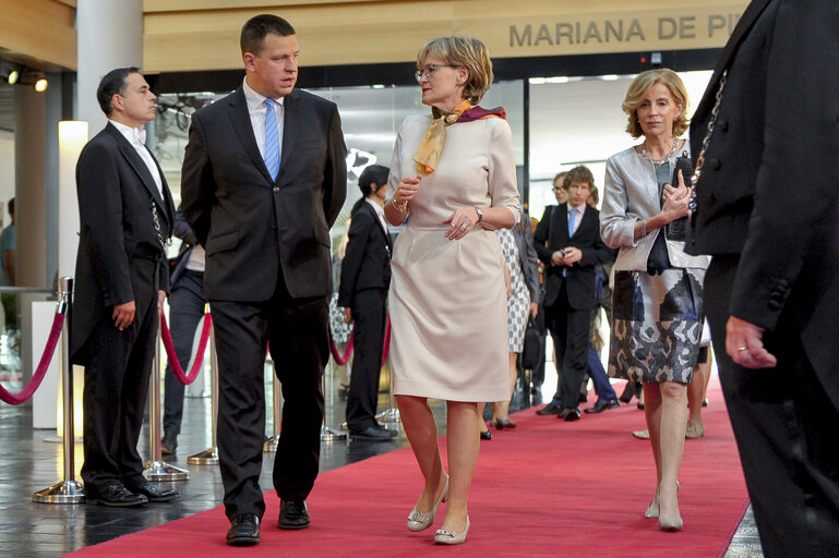 Fotografie 4: Official visit of the Prime Minister of Estonia - Welcome