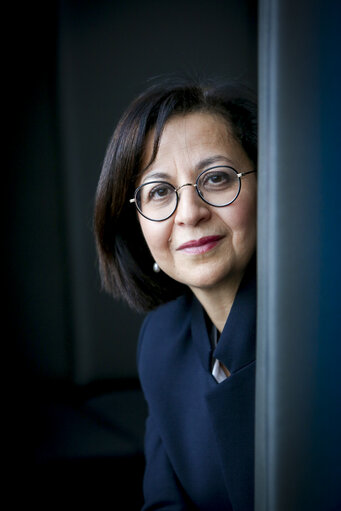 Fotografie 11: Tokia SAIFI in the European Parliament in Strasbourg