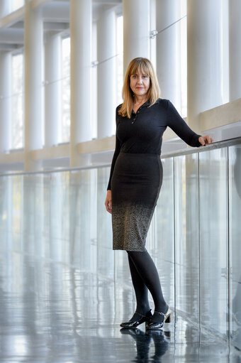 Foto 14: Maria Teresa GIMENEZ BARBAT in the European Parliament in Strasbourg