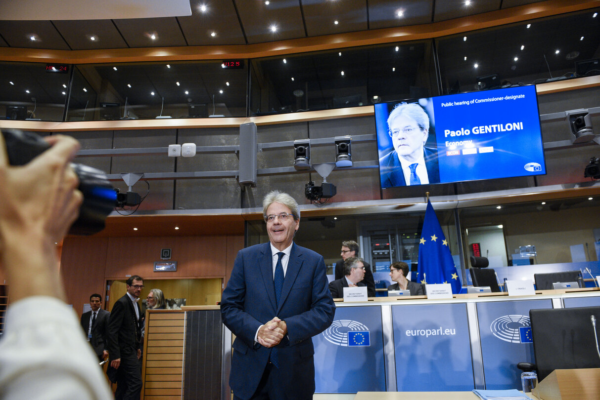 Hearing of Paolo GENTILONI, Commissioner-designate, Economy- Opening statement