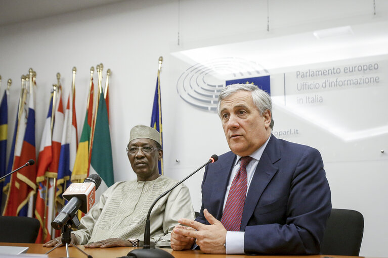 EP President meets with the President of Chad - Press conference