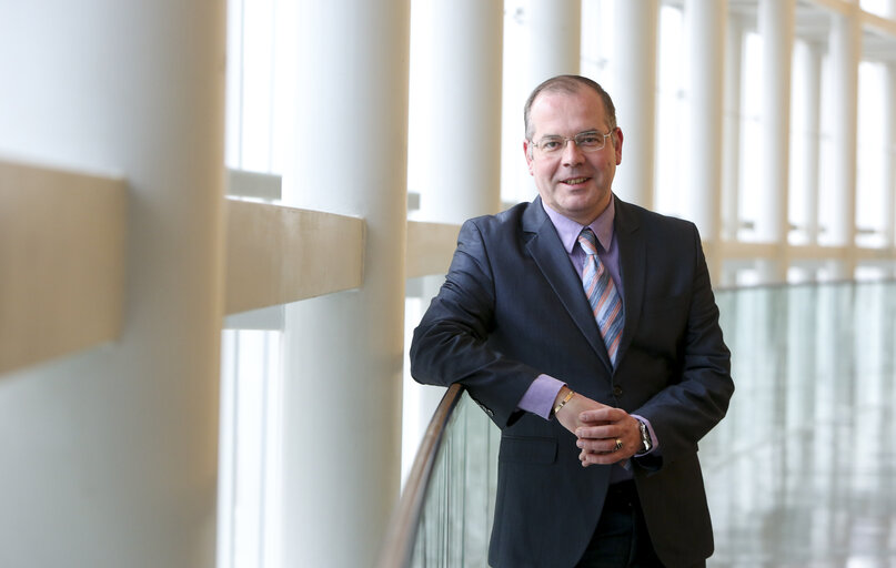 Fotografia 5: Andrejs MAMIKINS in the European Parliament in Strasbourg