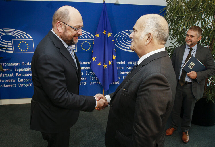 Zdjęcie 4: Martin SCHULZ - EP President meets with HRH Prince El Hassan bin Talal of Jordan