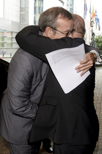 Fotografija 4: Martin SCHULZ - EP President meets with the President of Estonia