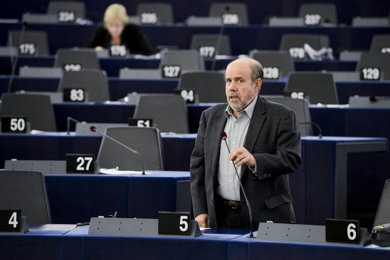 Photo 44 : Plenary session in Strasbourg - Week 44  2015 - Situation in South Sudan