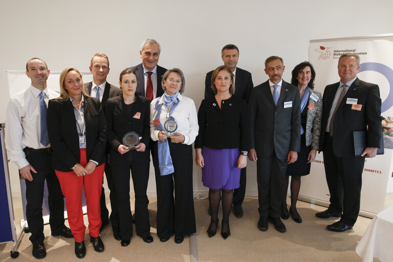 Foto 1: European Diabetes Awareness Week  Award Ceremony - 2015 IDF Europe Prizes in Diabetes