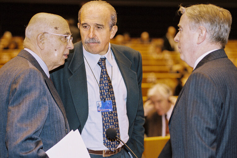 Suriet 2: Extraordinary Session at the European Parliament in Brussels