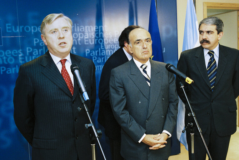 Foto 1: EP President meets with the Minister for Foreign Affairs of Argentina - Press conference