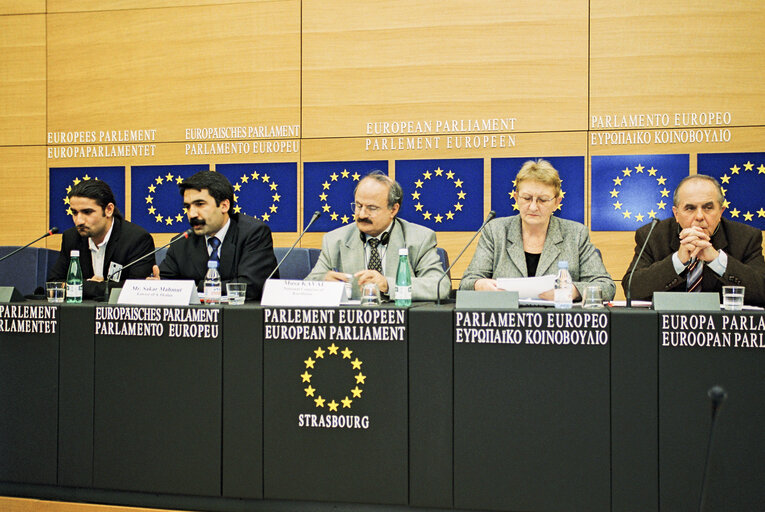 Press Conference on the situation of the Kurdish people at the European Parliament in Strasbourg