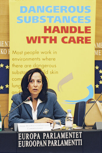 Fotografie 9: Press Conference: Safety and Health at Work: launch of campaign against dangerous substances at work