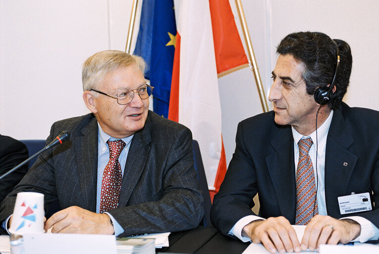 Billede 2: Meeting with Chilean Delegation at the European Parliament in Strasbourg