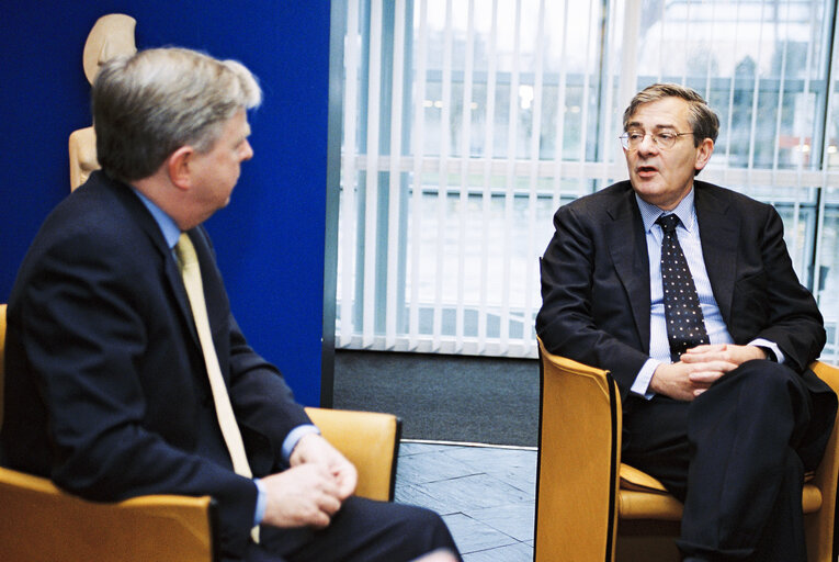 EP President meets with the President of the European Bank for Reconstruction and Development (EBRD) in Strasbourg