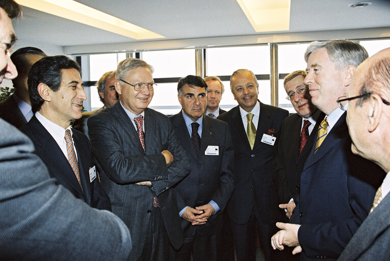 Fotografi 5: Pat COX EP President meets with Chilean Delegation at the European Parliament in Strasbourg