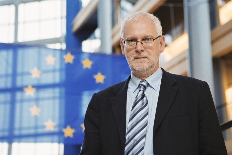 Valokuva 3: MEP Ulrich STOCKMANN at the European Parliament in STrasbourg