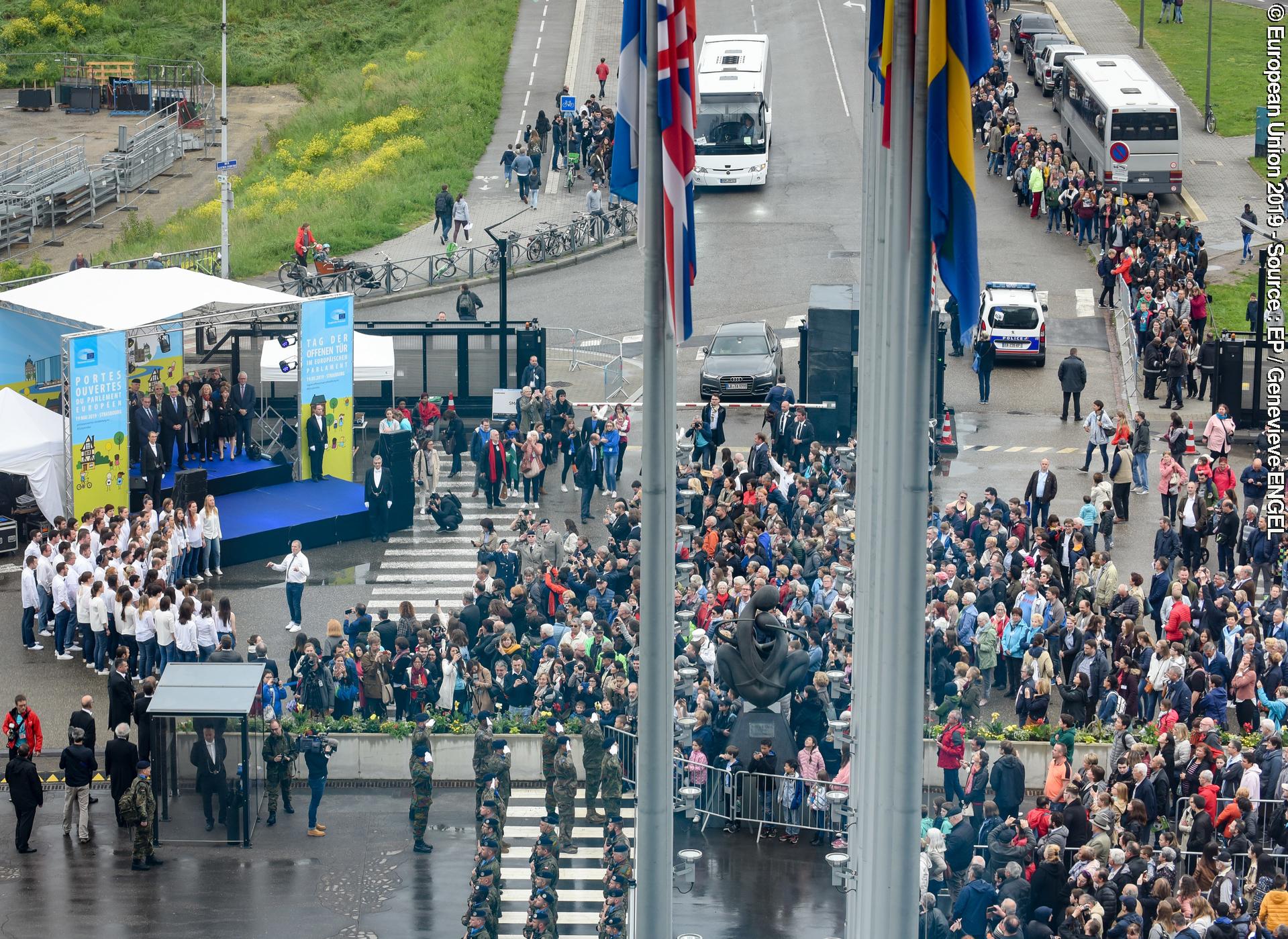 Foto 1: Open Day 2019 in Strasbourg