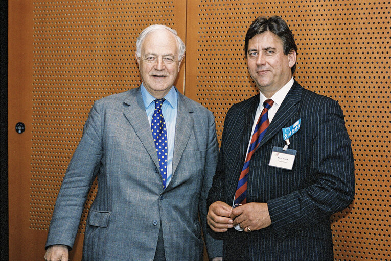 Fotogrāfija 1: Lunch Meeting at the European Parliament in Brussels