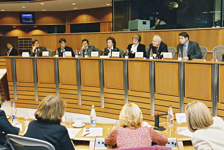 Fotografija 11: Meeting at the European Parliament in Brussels