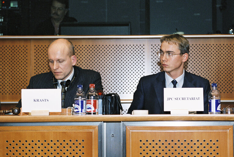 EU-Latvia Meeting at the European Parliament in Brussels