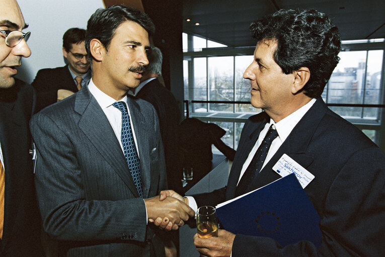 Foto 23: Reception for Sakharov Prize 2002, Oswaldo Jose Paya SARDINAS