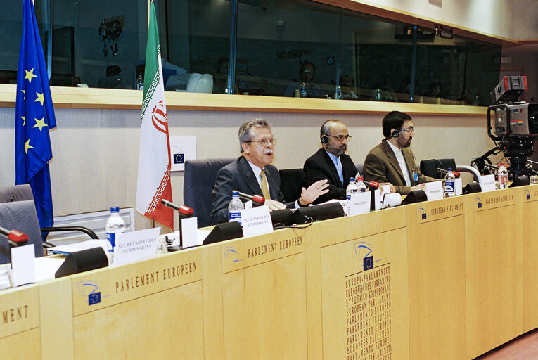 Fotografija 15: AFET Committee - Discussion with a delegation of the Iranian Parliament