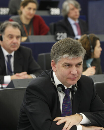 Zdjęcie 4: Presentation of the programme of the Spanish Presidency by Spain's Prime Minister during the Plenary session in Strasbourg