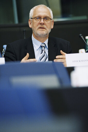 Valokuva 5: MEP Ulrich STOCKMANN at the European Parliament in STrasbourg