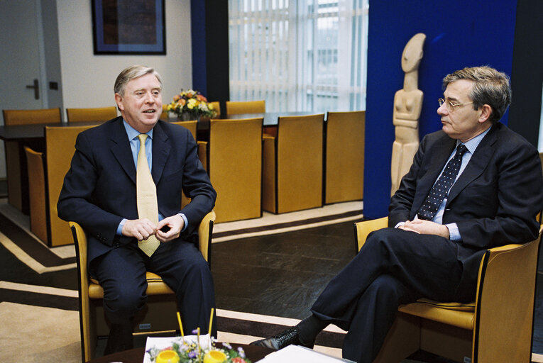 EP President meets with the President of the European Bank for Reconstruction and Development (EBRD) in Strasbourg