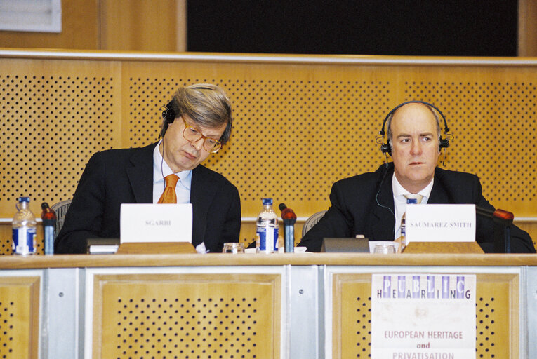 Foto 8: Public Hearing: European Heritage and Privatisation