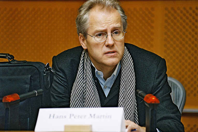 Photo 13: Meeting at the European Parliament in Brussels