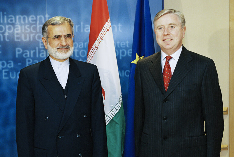 Nuotrauka 6: EP President meets with the Foreign Minister of Iran