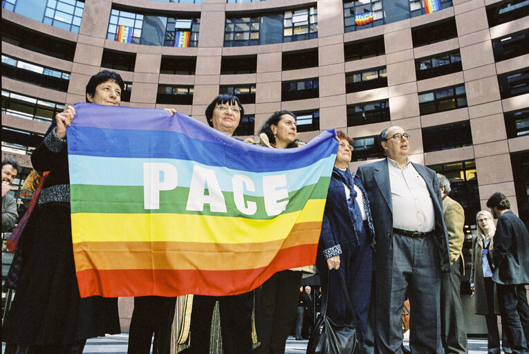 Zdjęcie 7: PACE Demonstration at the European Parliament in Strasbourg