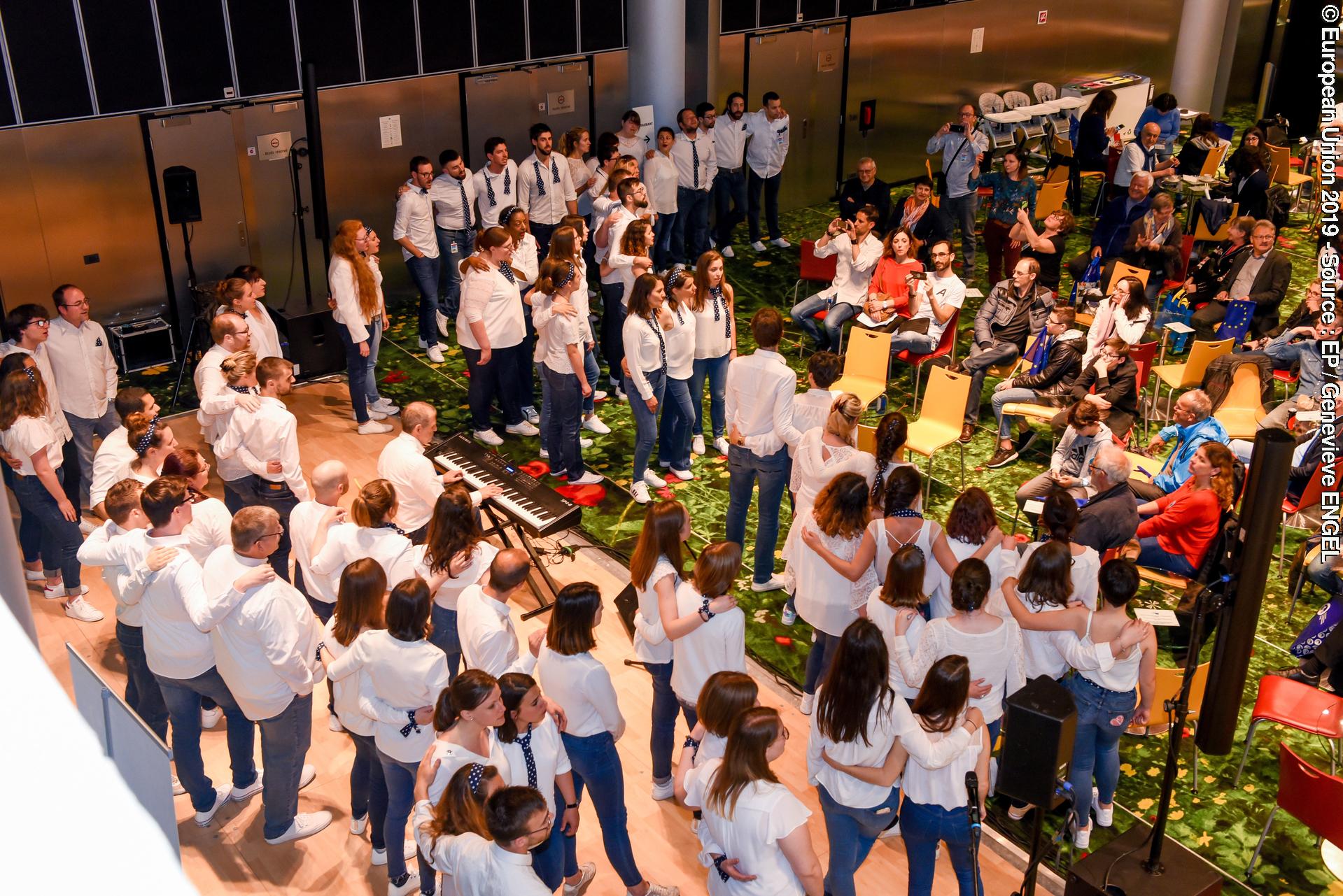 Open Day 2019 in StrasbourgAmbiance inside outside