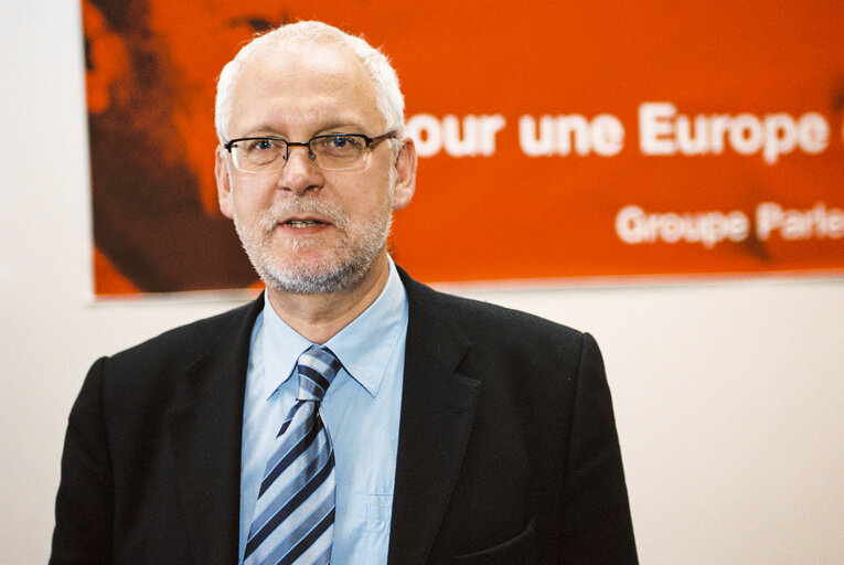 Valokuva 6: MEP Ulrich STOCKMANN at the European Parliament in STrasbourg