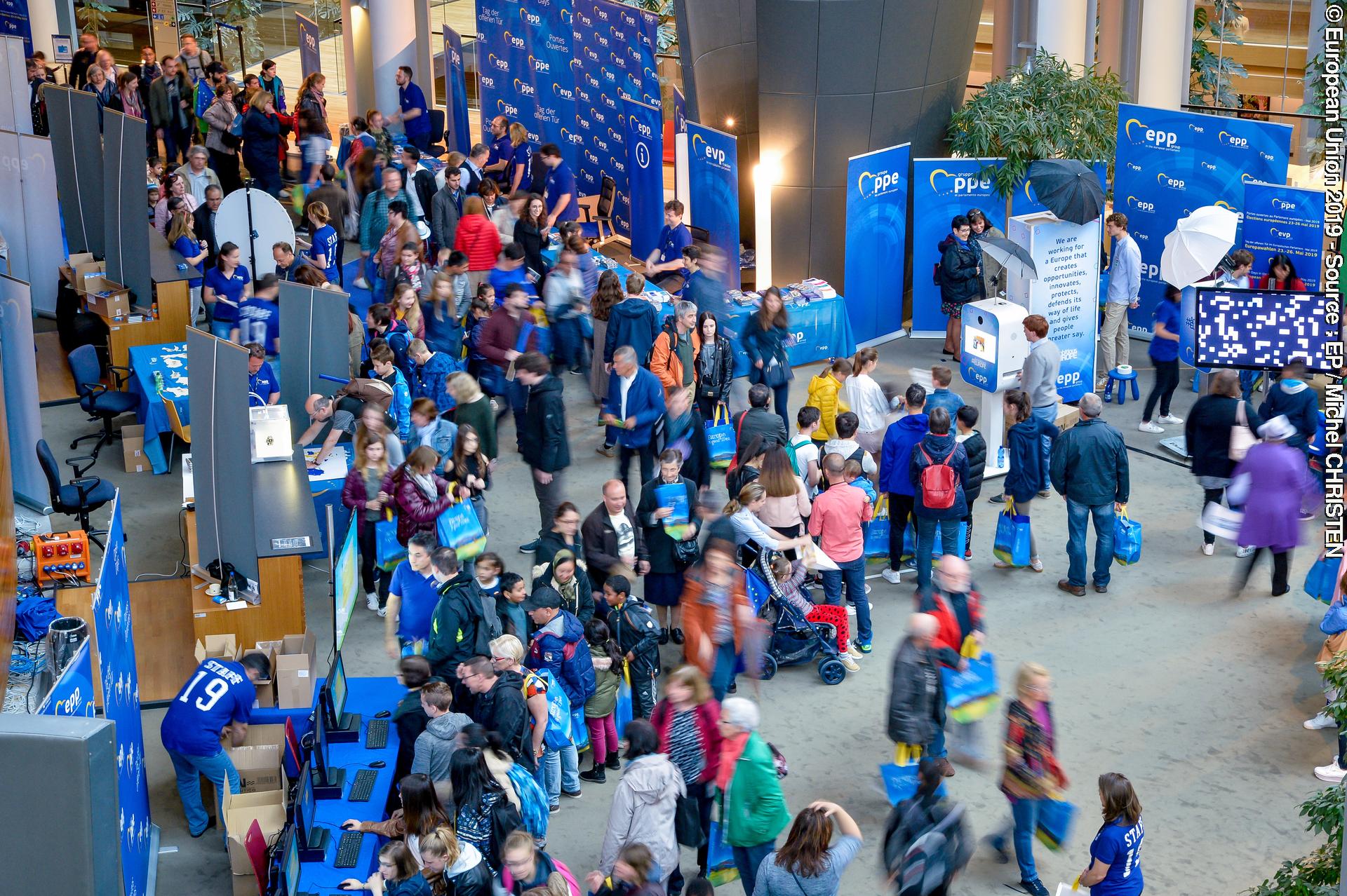 Fotogrāfija 43: Open Day 2019 in StrasbourgAmbiance inside outside