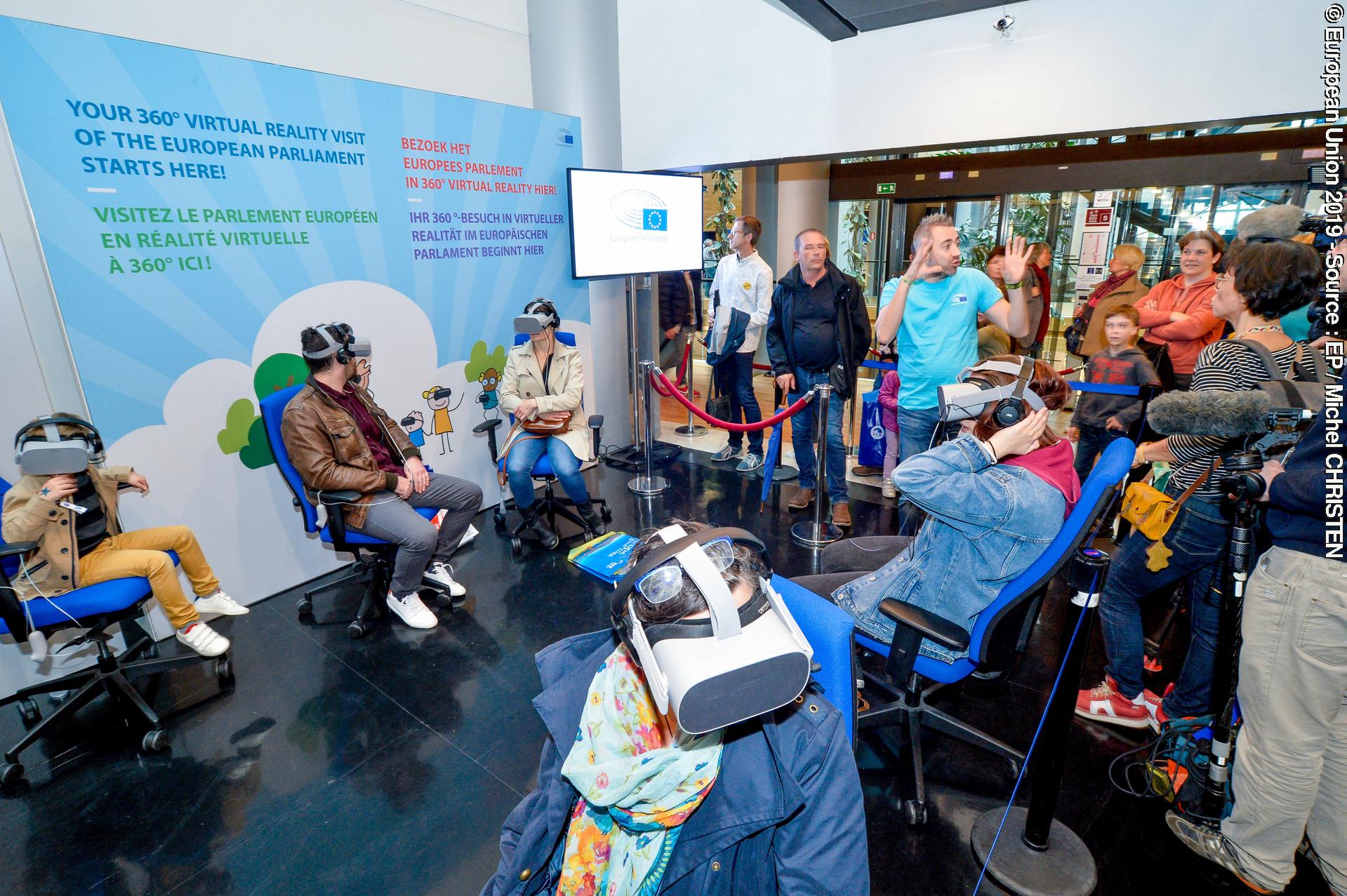 Open Day 2019 in StrasbourgAmbiance inside outside