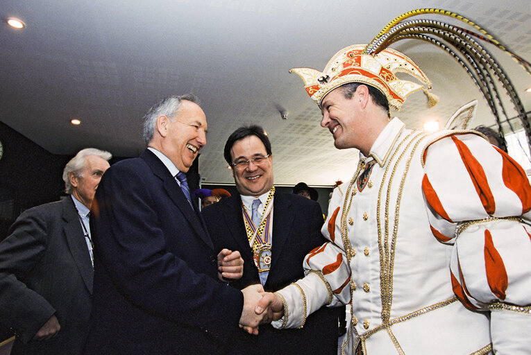 Carnival at the European Parliament in Brussels