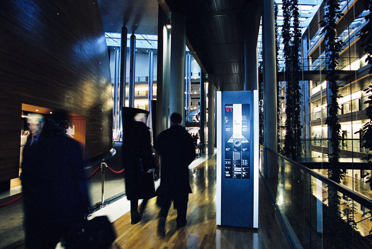 Illustration inside the LOW building in Strasbourg